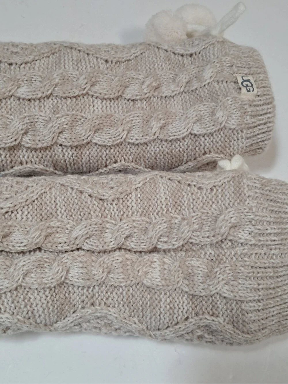 UGG Slipper Socks Cream Color - Picture 4 of 13
